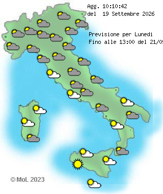 previsione meteo dopo domani mattina